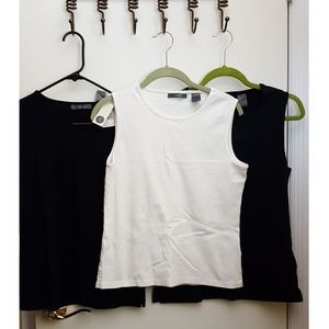 Liz Claiborne basic tank tops, one NWT